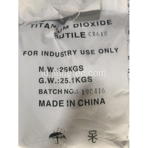 Titanium dioksida Rutile R631 untuk tinta karet cat